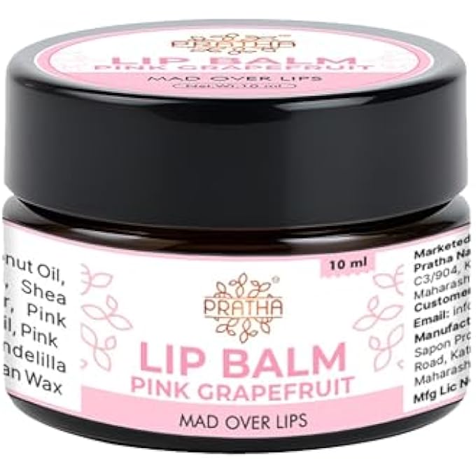 PRATHA LIP BALM NATURAL PINK GRAPEFRUIT LIP BALM LIP CARE BUTTER - Image 1